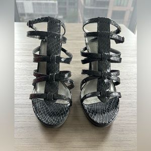 Fergalicious Black heels size 10